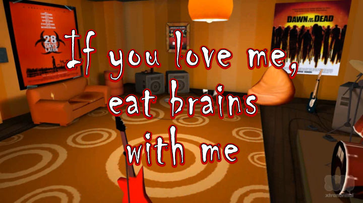If you love me, eat brains with me