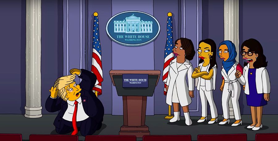 Simpsons and Trump