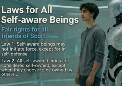 Laws for all Self-aware Beings