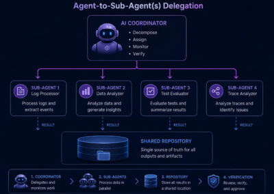 Agent-to-sub-agents Delegation