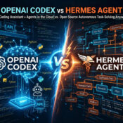 OpenAI Codex vs Hermes Agent comparison graphic